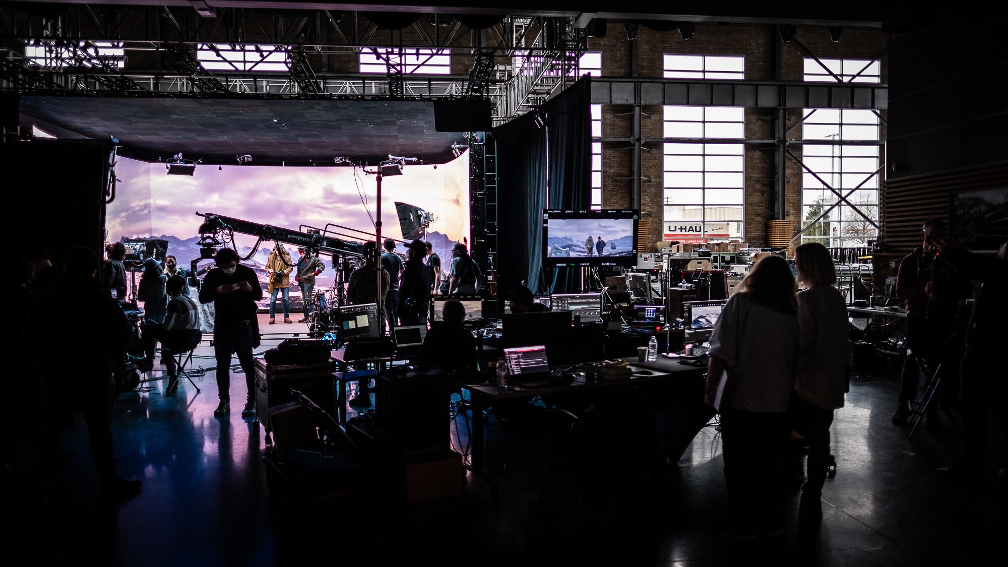 Behind the scenes at the DGC virtual production training workshop